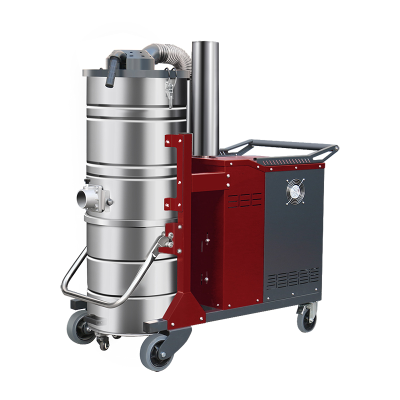 南宁坦洁380V 双桶手动反吹工业吸尘器X8系列